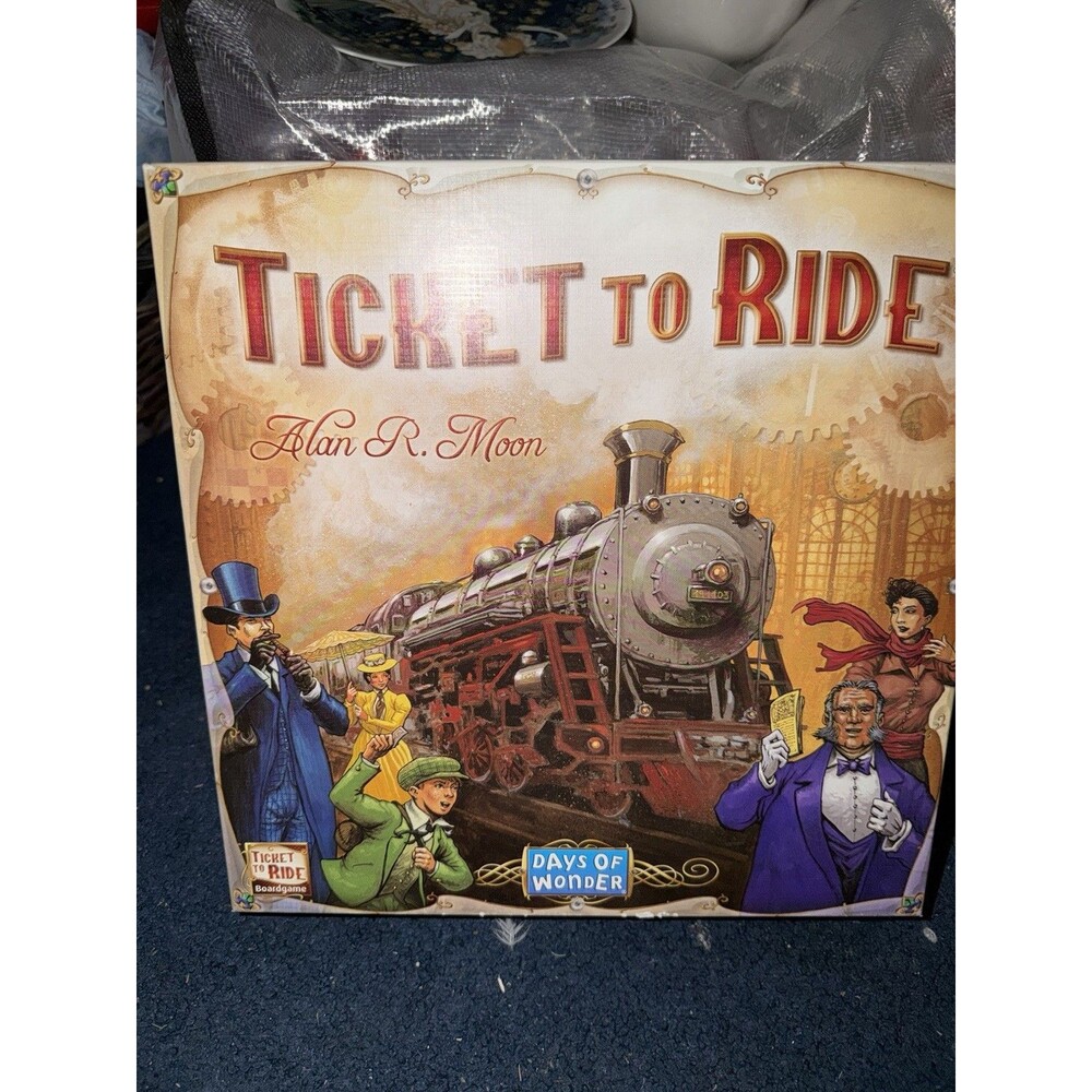 Days of Wonder Ticket To Ride by Alan R. Moon Train Adventure Board Game